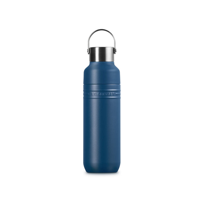 Le Creuset On The Go Insulated Water Bottle 500ml Deep Teal