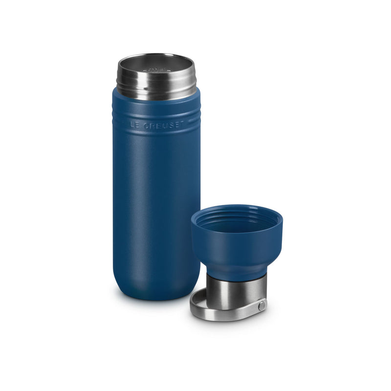 Le Creuset On The Go Insulated Water Bottle 500ml Deep Teal