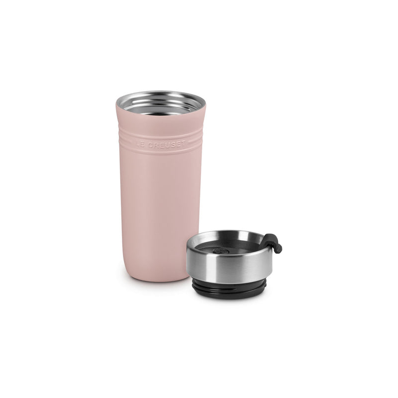 Le Creuset On The Go Travel Mug 350ml Shell Pink