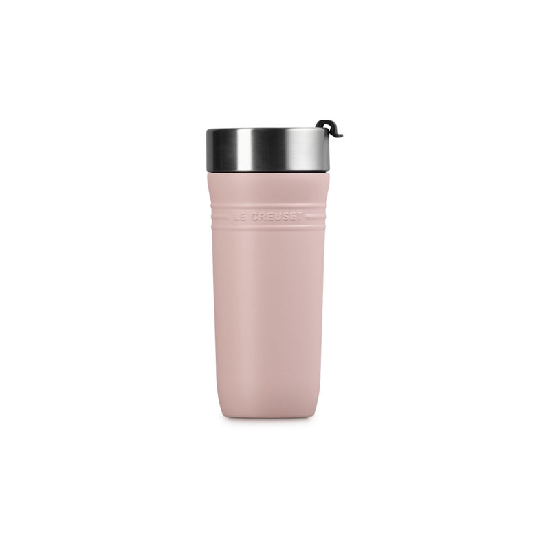 Le Creuset On The Go Travel Mug 350ml Shell Pink
