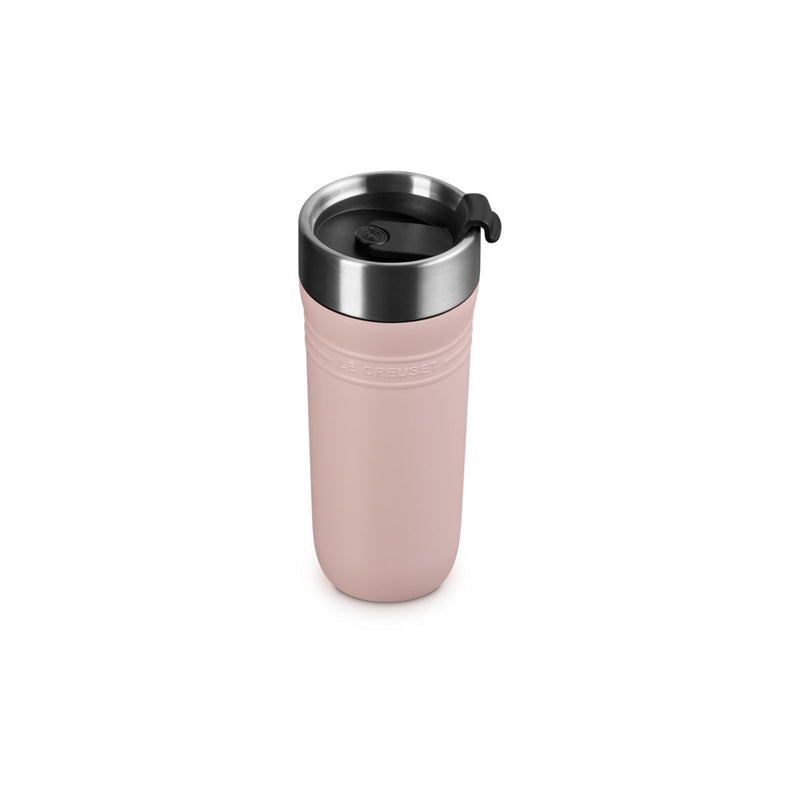 Le Creuset On The Go Travel Mug 350ml Shell Pink