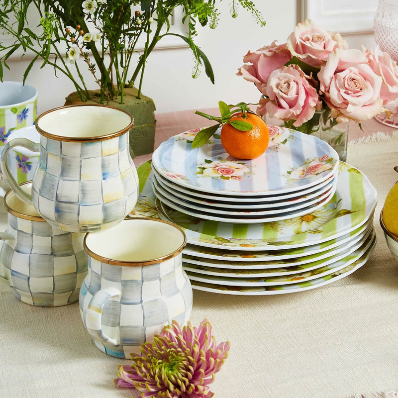 Mackenzie-Childs Wildflowers Dessert Plate