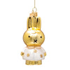 Vondels Nijntje/Miffy Gold with Star Dress Hanging Christmas Decoration