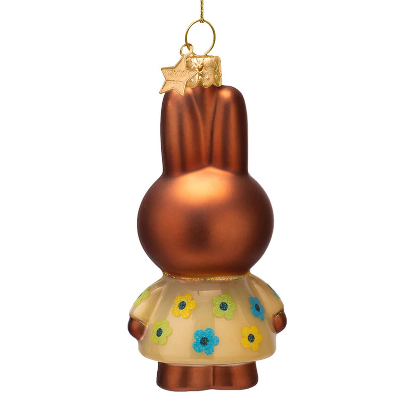 Vondels Miffy Nina with Flower Dress Ornament