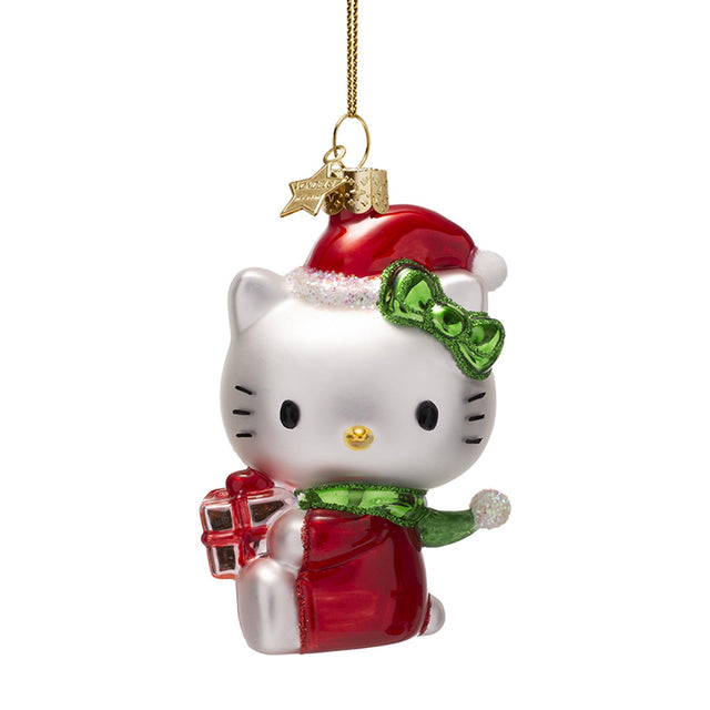 Vondels Hello Kitty with Gifts Hanging Christmas Decoration