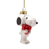 Vondels Snoopy/Peanuts with Heart Hanging Christmas Decoration