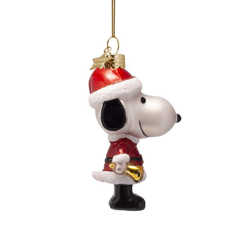 Vondels Santa Snoopy Ornament