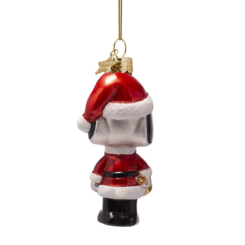 Vondels Santa Snoopy Ornament