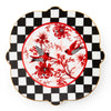 Mackenzie-Childs Cardinal Toile Salad Plate