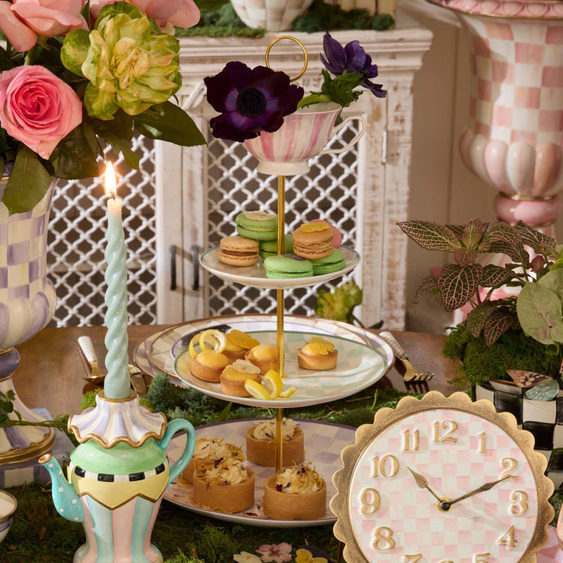 Mackenzie-Childs Wonderland Three Tier Sweet Stand