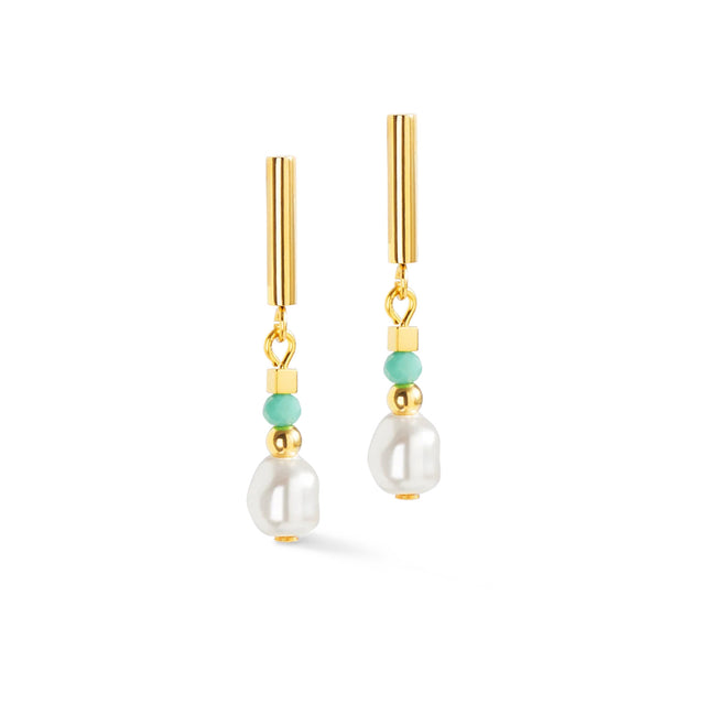 Coeur De Lion Lagoon Pearl Earrings