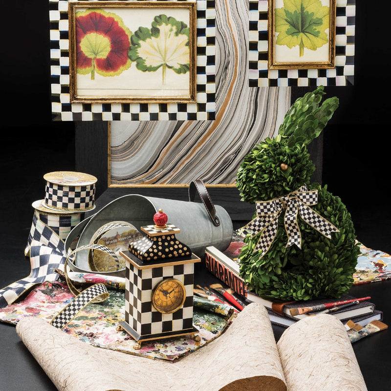 Mackenzie-Childs Courtly Check Desk Clock
#2