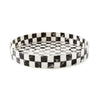 Mackenzie-Childs Courtly Check Capiz Round Tray