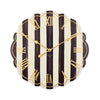 Mackenzie-Childs Courtly Stripe Wall Clock