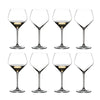 Riedel Extreme Oaked Chardonnay Glasses, Set of 8