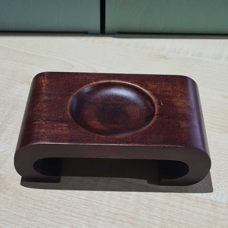 Wooden 4.5" & 6" Curved Wood Globe Stand
#2