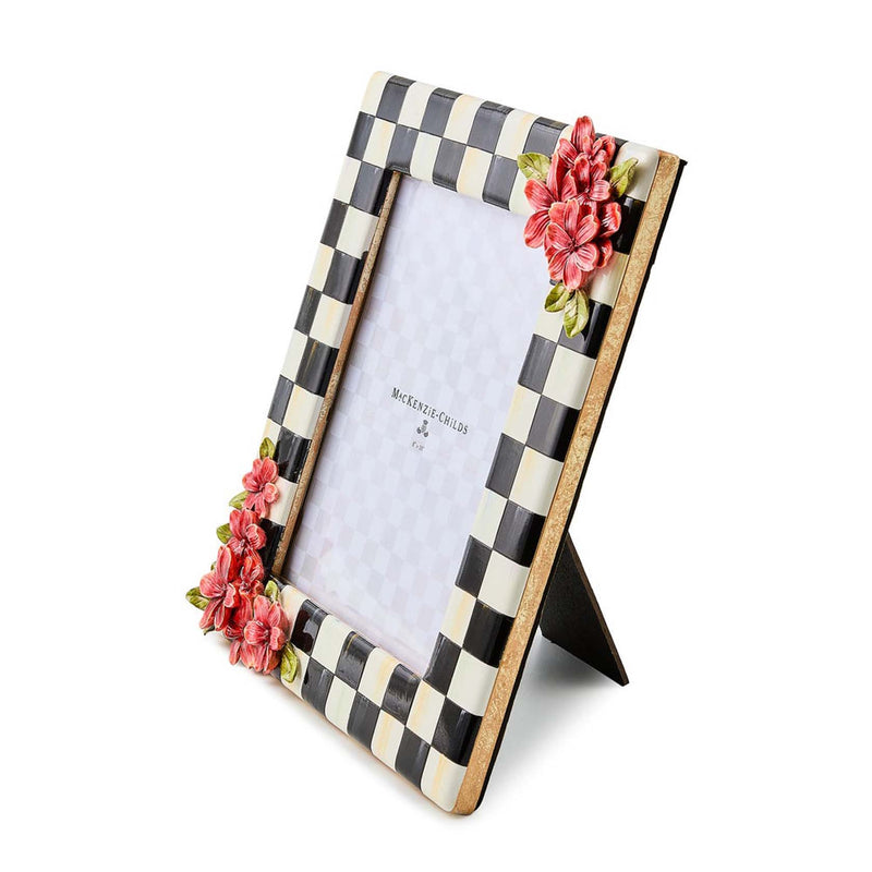 Mackenzie-Childs Courtly Check Floral 8" X 10" Frame