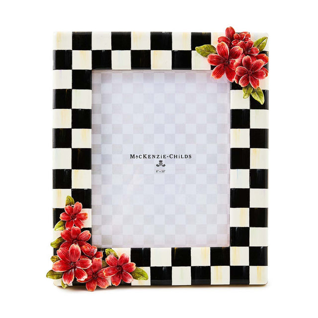 Mackenzie-Childs Courtly Check Floral 8" X 10" Frame