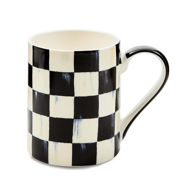 Mackenzie-Childs Courtly Check Stoneware Mug