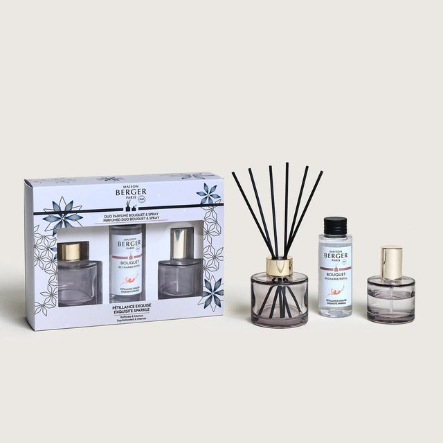 Rosalie Exquisite Sparkle Mini Bouquet & Home Spray Duo