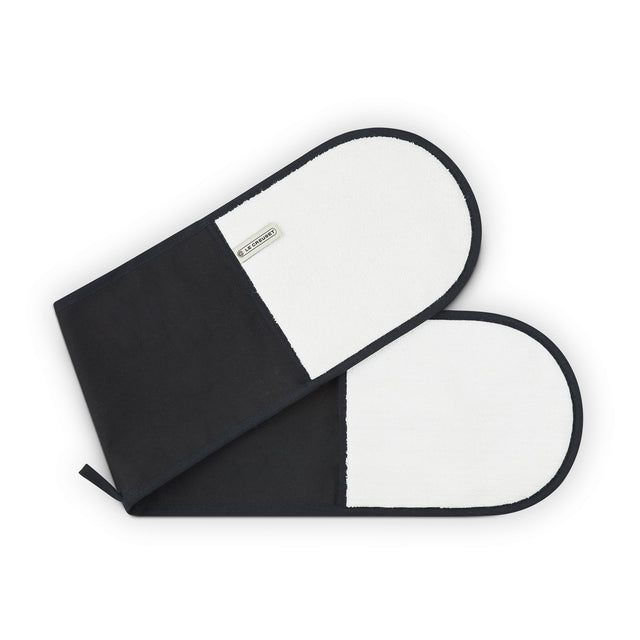 Le Creuset Double Oven Glove Black