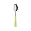 Sabre Gingham Lime 16cm Tea Spoon