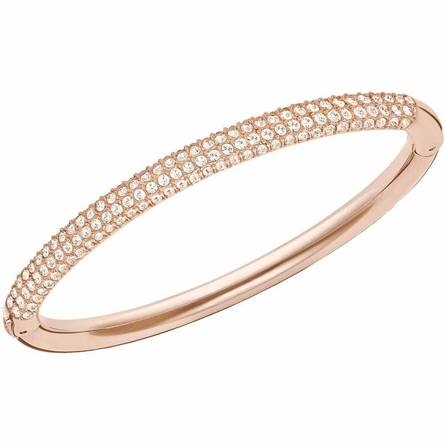 Swarovski Stone Mini Rose Gold Bangle, Medium 5032850