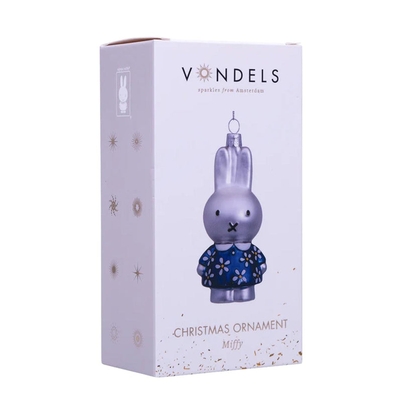 Vondels Miffy Blue Flower Dress Ornament