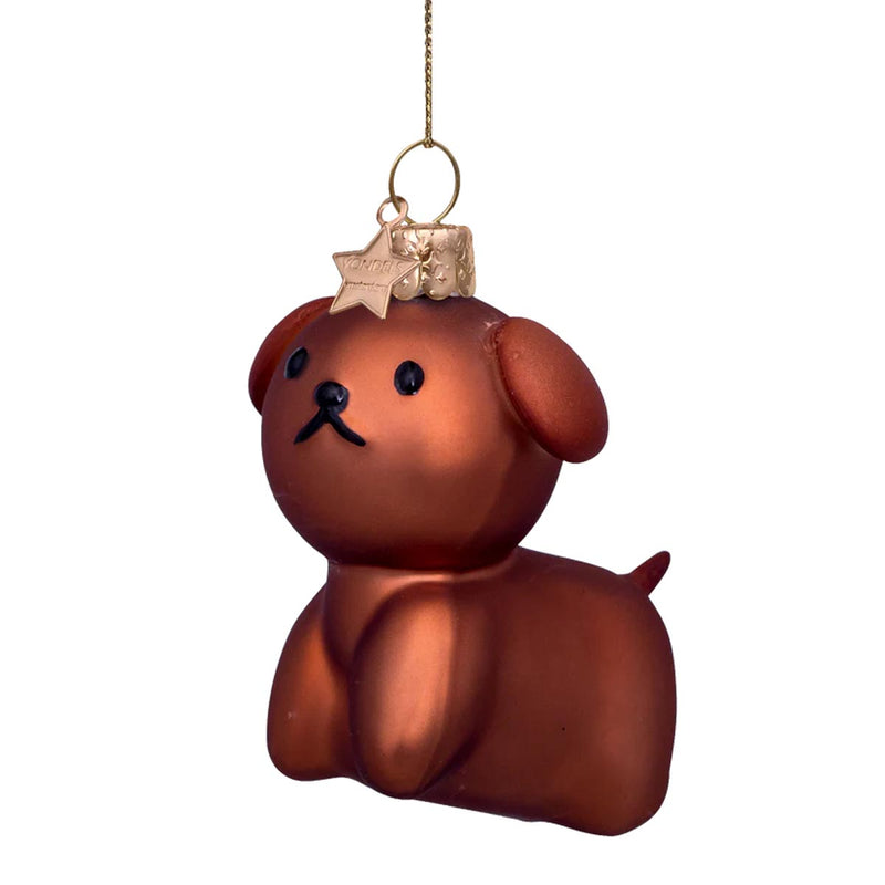 Vondels Miffy Dog Snuf Ornament