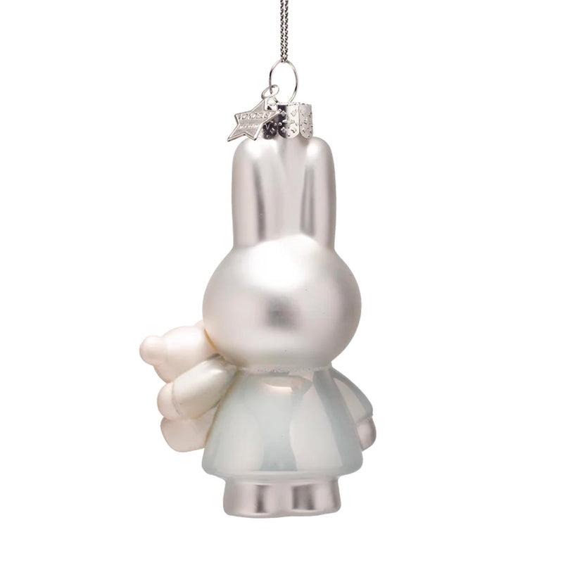 Vondels Miffy Baby Blue with Bear Ornament