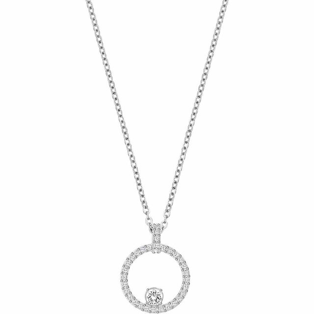 Swarovski Creativity Circle Silver Pendant 5198686