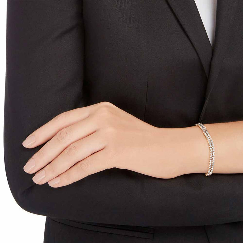 Swarovski Subtle Rose Gold Plated Bracelet 5224182