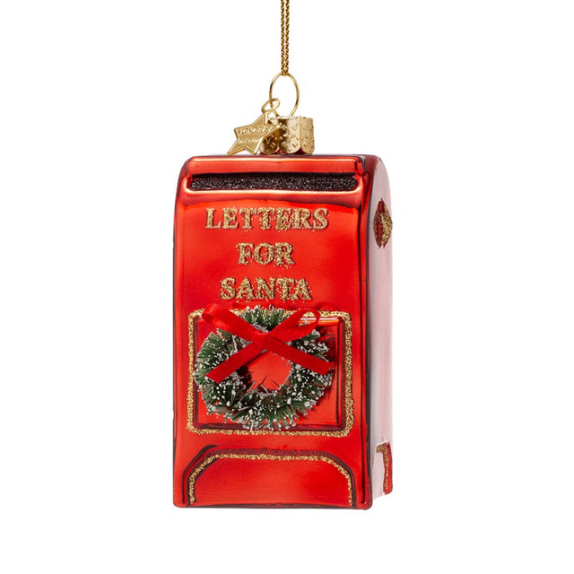 Vondels Santa's Mailbox Ornament
