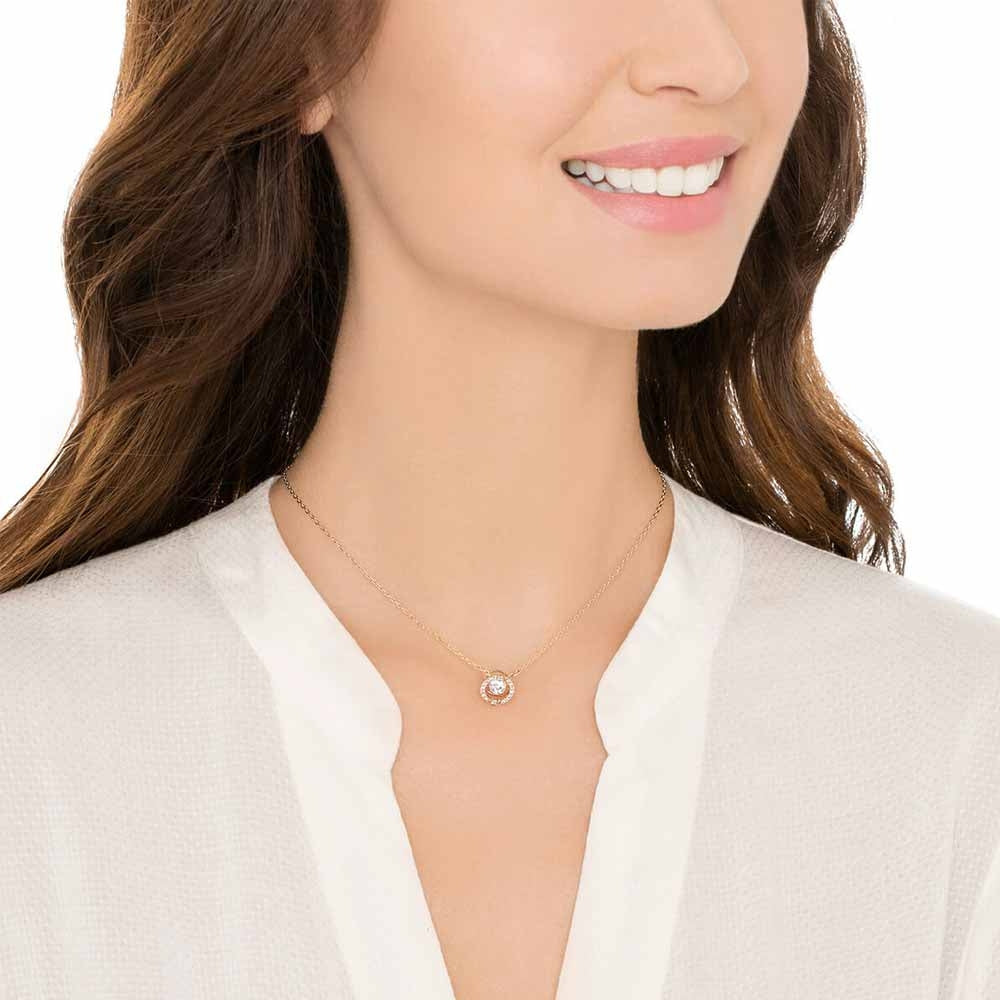 Buy Swarovski Sparkling Dance Round Necklace | 5272364 - David