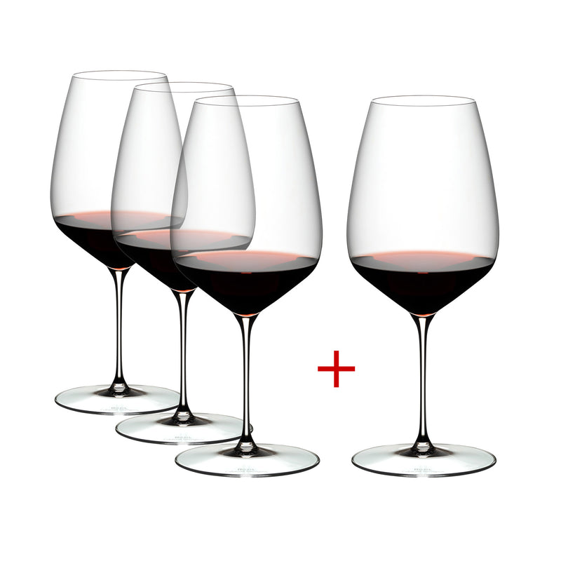 Riedel Veloce Cabernet/Merlot Glass, Buy 3 Get 4