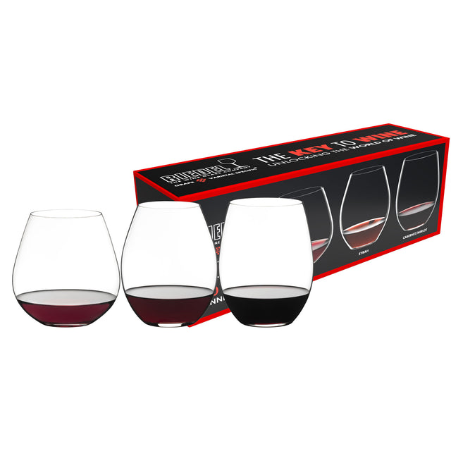 Riedel O Wine The Key To Wine Red Wine (Set of 3)