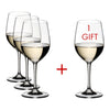 Riedel Vinum Viognier/Chardonnay Pay 3 Get 4 Value Pack
