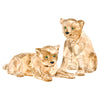 Swarovski Crystal Society Amur Leopard Cubs