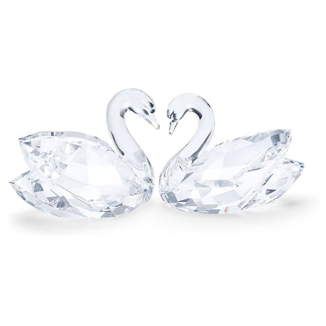 Swarovski Swan Couple, Clear
