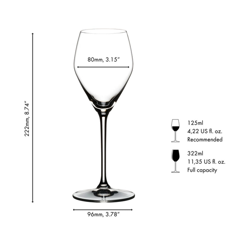 Riedel Prosecco Glass, Set of 4