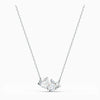 Swarovski Attract Soul Necklace, White, Rhodium Plated