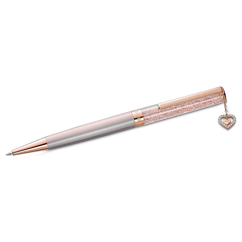 Swarovski Crystalline Ballpoint Pen, Pink, Rose-gold tone plated