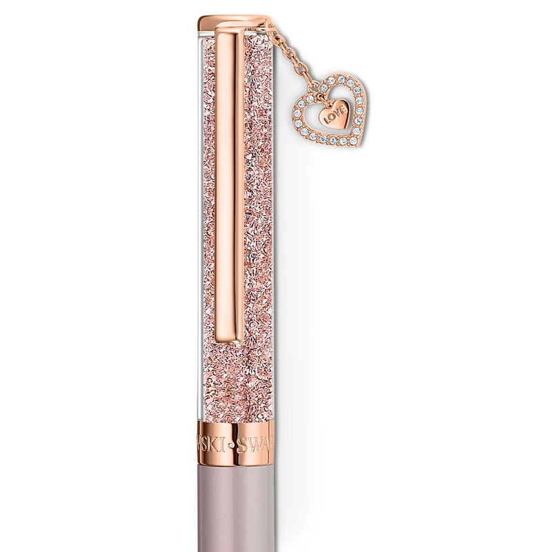 Swarovski Crystalline Ballpoint Pen, Pink, Rose-gold tone plated