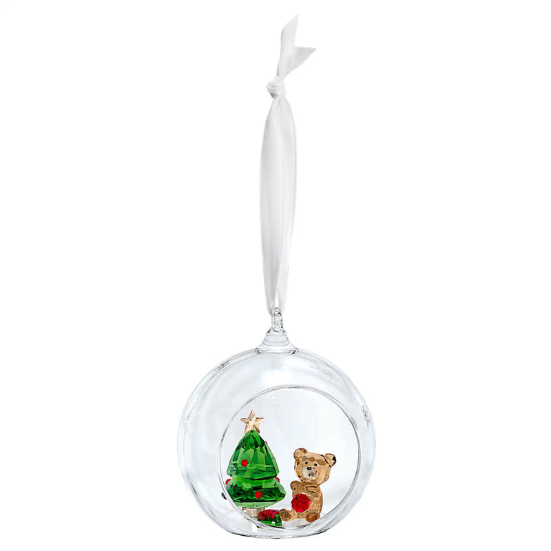 Swarovski Ball Ornament, Christmas Scene