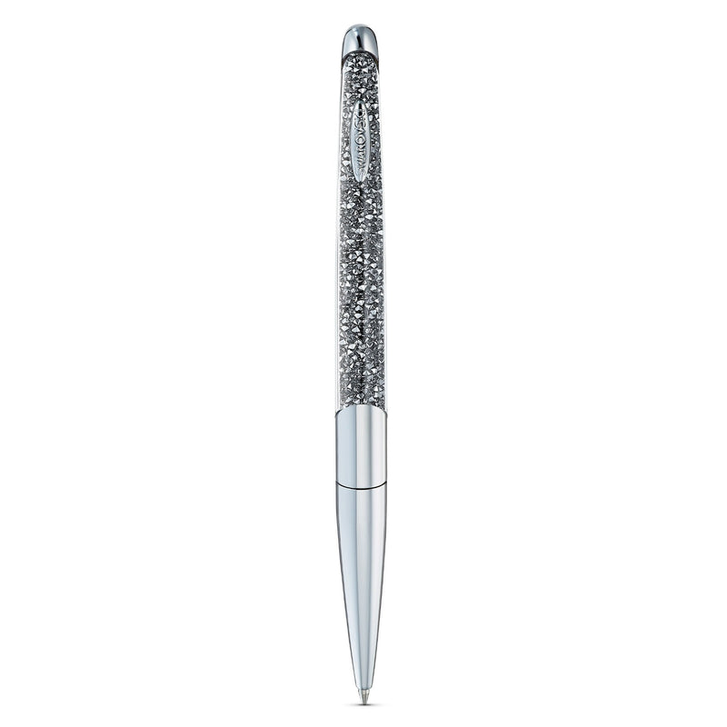 Swarovski Crystalline Nova Ballpoint Pen, Grey, Chrome Plated