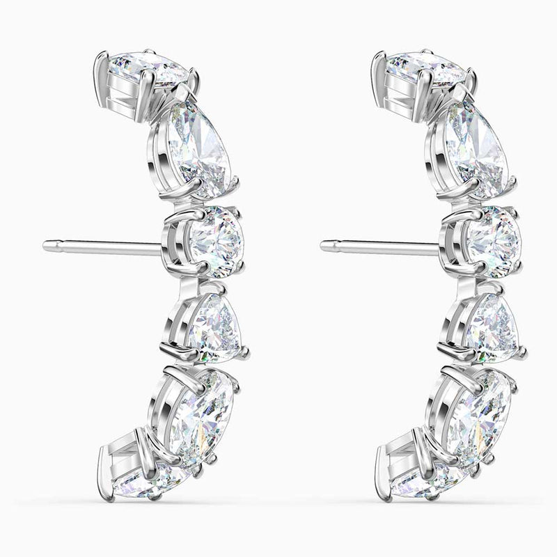 Swarovski Tennis Deluxe Mixed Pierced Earrings