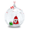 Swarovski Holiday Cheers Santa Claus Ball Hanging Ornament