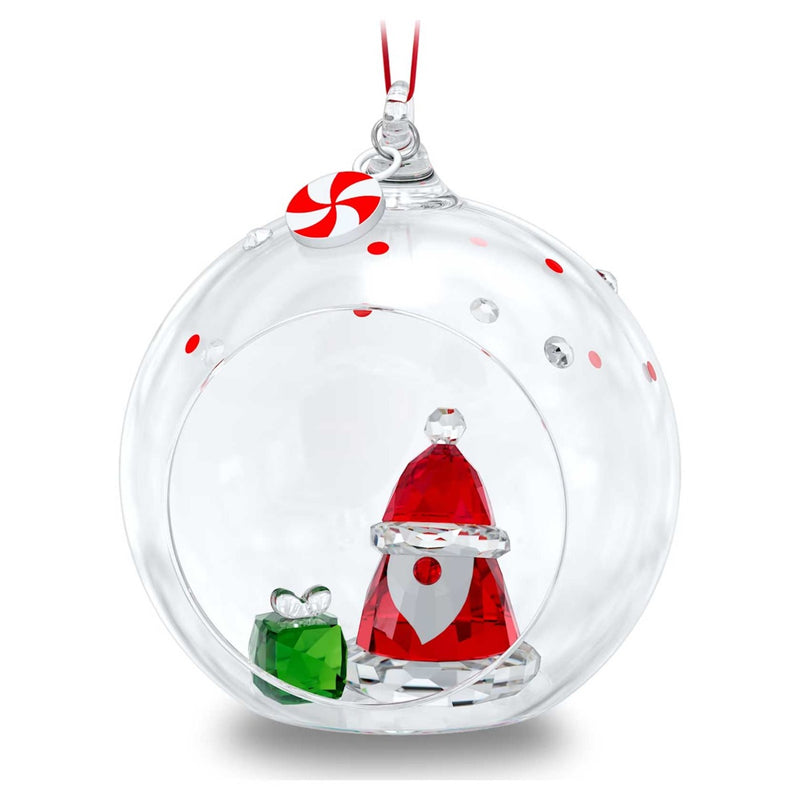 Swarovski Holiday Cheers Santa Claus Ball Ornament
