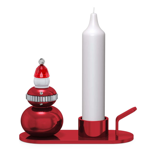 Swarovski Holiday Cheers Santa Claus Candle Holder
