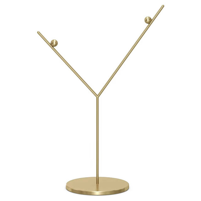 Swarovski Ornament Stand, Gold Tone 
